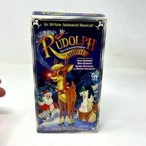 RUDOLPH THE RED-NOSED REINDEER-THE‎ MOVIE ANIMATED MUSICAL(VHS 1998